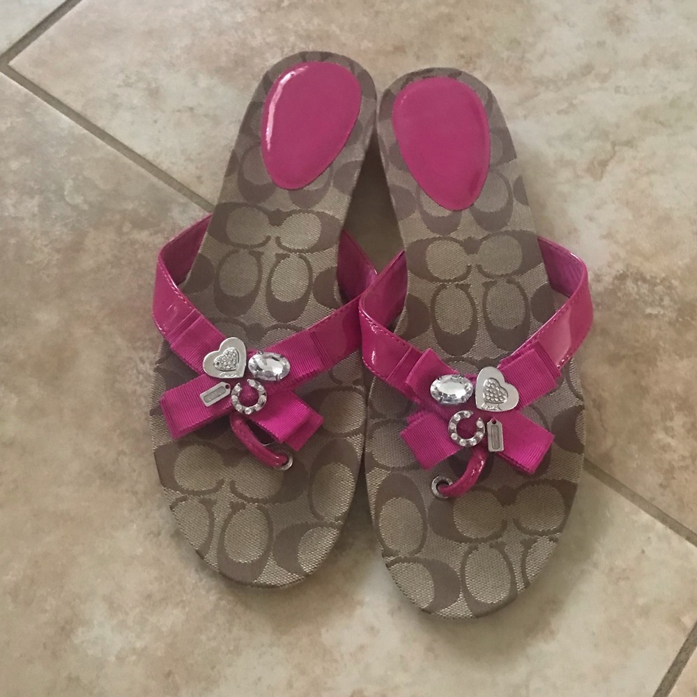 Coach sandals